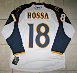 #18 Marian HOSSA Atlanta THRASHERS Off. Lic. REEBOK Jersey, Size Men's L, NWT! - Picture 1 of 2