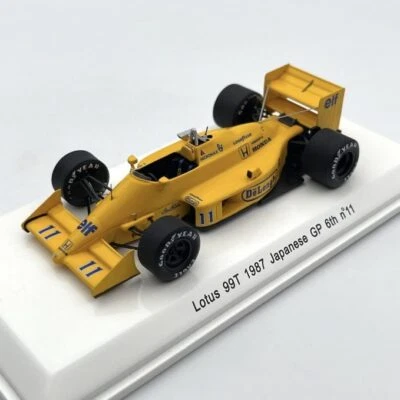 Modellino F1 Spark-Reve 1/43 Lotus 99T 1987 6th position Japan Gp #11 S.Nakajima - Immagine 1 di 4