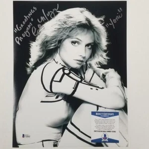 Cindy Morgan signed Tron 11x14 Foto + ZITAT Autogramm ~ Beckett BAS COA - Bild 1 von 1