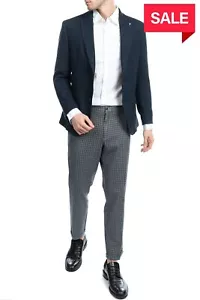 RRP €325 BERNESE MILANO Blazer Jacket Size IT 50 / L Wool Blend Made in Italy - Picture 1 of 12