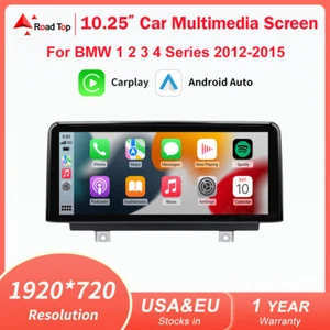 CarPlay Touch Screen GPS Navi Radio per BMW 1 3 4 Serie F20 F21 F22 F30 F32 F36 - Foto 1 di 11