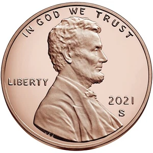 2021 S Union Cent Deep Cameo Gem Proof No Reserve - Picture 1 of 1