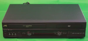 JVC HR-XVC20U DVD VCR Combo Player HiFi VHS Cassette Recorder No Remote Tested - Picture 1 of 3