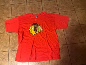 Chicago Blackhawks Jonathan Towes Capt. Adult 3XL Fanatics T-shirt new with tags - Picture 1 of 3