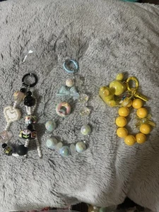 Cell phone charm - Bag Purse Charm Keychain Keyring #2 (C) - Zdjęcie 1 z 1