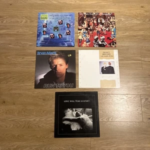Bundle Of 5x 80s 12” Vinyl Singles Inc Bryan Adams, Eurythmics, Joy Division Etc - Picture 1 of 4