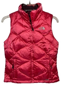 Chaleco acolchado THE NORTH FACE 550 XS plumón de ganso coral sin mangas para mujer - Imagen 1 de 9