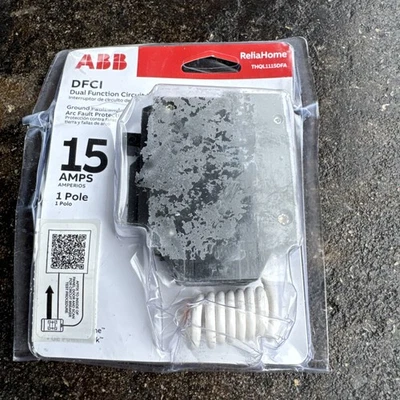 THQL1115DFA ABB 15 Amp Breaker General Electric - Image 1 of 4