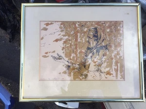 Original Limited Edition Silkscreen Print Malissia By Joni Pienkowski No Reserve - Picture 1 of 9