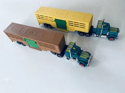 Transportador de ganado Majorette (LOTE DE 2) Super Movers de colección Foto 1 de 4