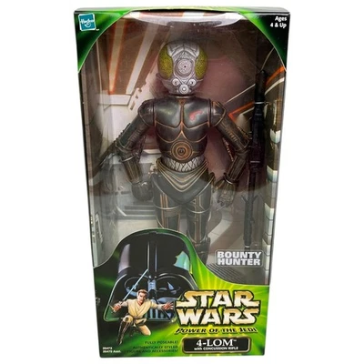 Boneco Star Wars Power of the Jedi 4-LOM 12" coleção de ação Bounty Hunter novo - Imagem 1 de 4