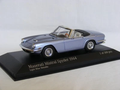 1964 Maserati Mistral Spyder - 1/43 scale - Minichamps - New - Image 1 of 4