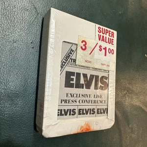 ELVIS PRESLEY LIVE 1961 PRESS CONFERENCE 8 TRACK RELEASED 1977 Sealed - Picture 1 of 8