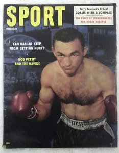 40% DE DESCUENTO Revista Deportiva Febrero 1958 Carmen Basilio - Cubierta de Boxeo, ¡Muy Buen Estado! - Imagen 1 de 1