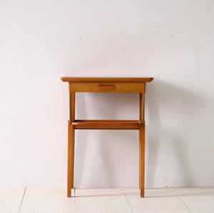 MidCentury Comodino in teak di manifattura scandinava, design vintage, 60s - Picture 1 of 11