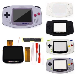 V5 Drop In 3.0 IPS Backlit Laminated LCD Kit For Game Boy Advance GBA Pure Black