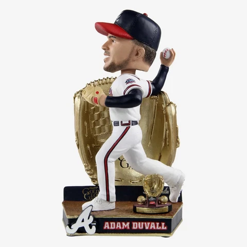 Adam Duvall Atlanta Braves 2021 Gold Glove Bobblehead MLB Baseball Cover