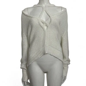 Dion Lee Off-shoulder Harness Knit Sweater Size: Medium - Picture 1 of 2