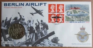 Großbritannien - 1999 ""Berliner Luftbrücke. Münzabdeckung. "Medaille"" - Bild 1 von 2