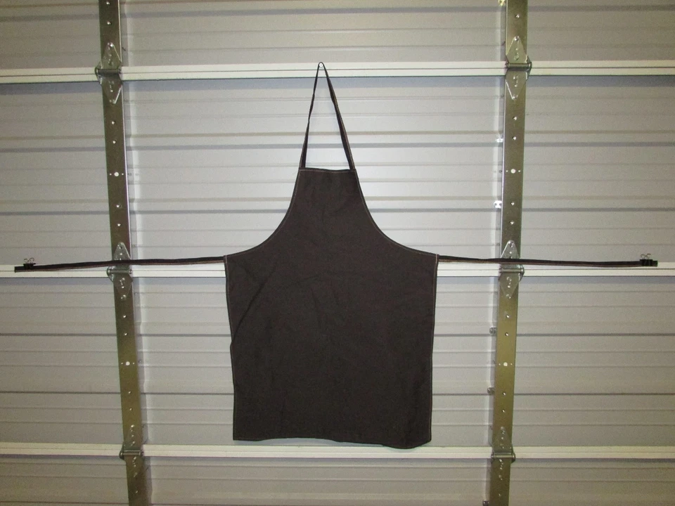 NEW HEAVY DUTY COTTON WORK APRON, 33" x 25", UMBER (C) - Image 1 of 1