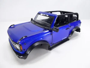 Crawler RC Ford Bronco Truck Body Scale Blue Metal Plastic Off Road Desert - Picture 1 of 11