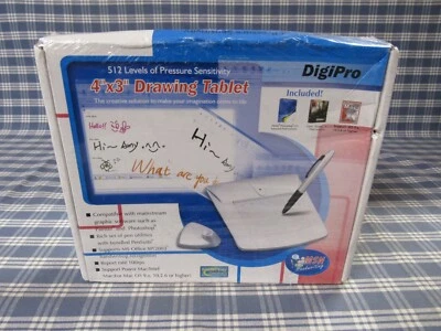 DigiPro Drawing Tablet 4" x 3" Model WP4030 {Sealed Distress Box} FREE SHIPPING. - Image 1 of 4