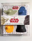 Williams Sonoma Star Wars Cookie Cutters Set 8 R2D2 C3PO Millennium Falcon NEW