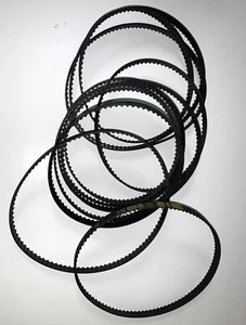 12 correas de distribución ranuradas 3/8" #037 160XL/180XL/200XL surtido nuevo stock antiguo - Imagen 1 de 2