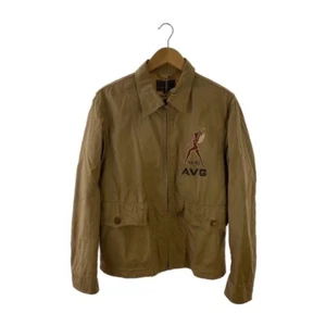 THE REAL McCOY'S Flying Tiger/Talon Zip/Military Jacket/40/Cotton/Beg/With Dirt/ - Picture 1 of 7