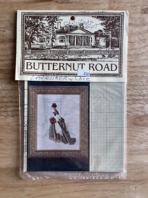 Butternut Road “CHRISTMAS VISIT” B. R. 5 Ross Stitch Pattern Vintage SEALED - Image 1 of 2