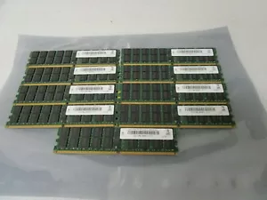 Qty Lot (9) Ventura Technology 4GB PC2-3200 ECC Reg Server RAM Memory Modules - Picture 1 of 2