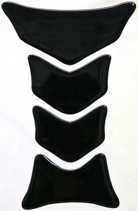 Black Tyre Tread 3d Resin Domed Resin Smaller Tank Pad 160mm x 105mm - Picture 1 of 1