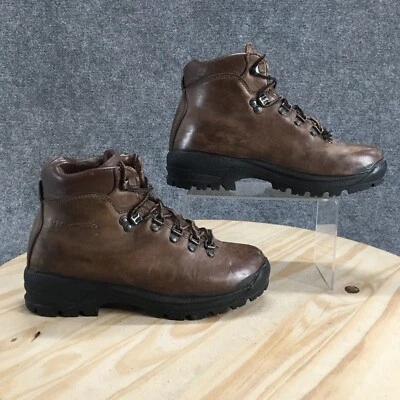 Vasque Botas Mujer 8 Trabajo Gore-Tex Marrón Punta Redonda Informal Cómodas Tobillo Top Foto 1 de 4