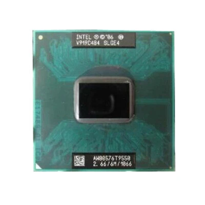 Intel Core 2 Duo T9550 2.66GHz SLGE4 6MB 1066 MHz Socket P Laptop CPU Processor - Image 1 of 2