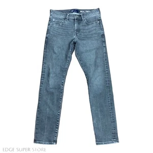 Gap All Temp hellgrau Slim Taper Leg Distressed Denim Jeans Hose Größe 29 x 30 - Bild 1 von 4