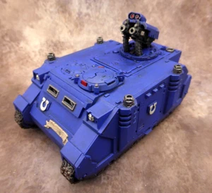 Warhammer 40k Space Marines Ultramarines Razorback Boltgun Well Painted - Picture 1 of 5