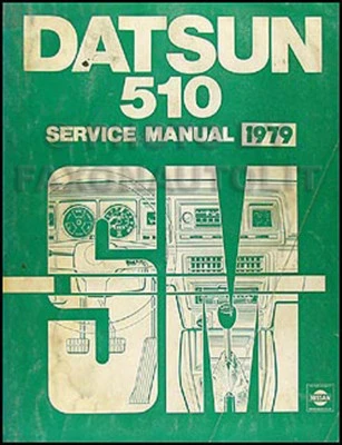 Manuale Di Riparazione Originale Datsun 510 Del 1979 Include Cablaggio OEM - Immagine 1 di 2