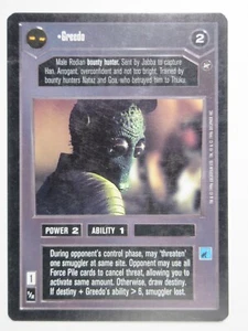 Greedo 1996 A New Hope BB Limited Decipher Star Wars CCG SP (x1) - Picture 1 of 2