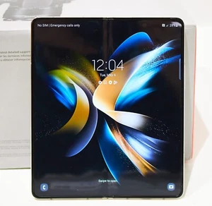 Samsung Galaxy Z Fold4 5G 512GB (SM-F936U) - Beige -Unlocked :international only - Zdjęcie 1 z 11