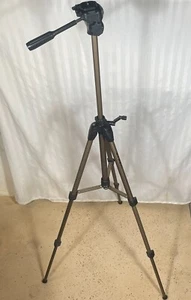 Dynex DX-TRP60 lightweight camera tripod, 60" bronze, very good cond - Picture 1 of 10
