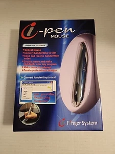 Vintage i-Finger System i-Pen Optical Mouse With Software USB Model FM-100BN NEW - Picture 1 of 4
