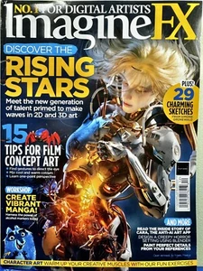 Imagine FX magazine #245 Dec 2024 Rising Stars, Film Concept Art, Vibrant Manga - Picture 1 of 1