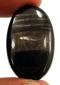 41.10 Ct Natural Hypersthene Loose Gemstone Cabochon Wire Wrapping Stone - 62051 - Picture 1 of 5