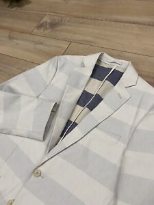 Scotch & Soda Men's Sport Coat - Suit Jacket - Blazer Jacket Side Stripe Sz L 50