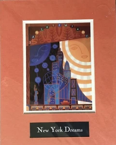 Celda láser New York Dreams edición limitada con certificado de autenticidad firmado por José Ortega sellado - Imagen 1 de 8