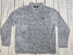Dallas Cowboys Caspio Sherpa Cuarto Cremallera Pullover Chaqueta 2XL Suéter - Imagen 1 de 10