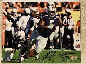 Derrick Brown Signed Auburn Tigers 8x10 Photo JSA - Picture 1 of 6