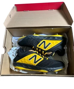 Zapatos de béisbol atléticos New Balance L3000BY4 para hombre negros amarillos 13 - Imagen 1 de 6