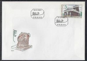 República Checa Scott 2882 FDC - Iglesia del Sagrado Corazón - Imagen 1 de 1