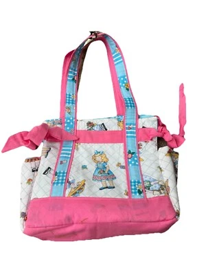 Розовая сумка для подгузников / сумка для подгузников для девочек /pañalera Para Niña /сумка для детских подгузников - Изображение 1 из 4